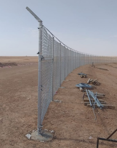 Site Fencing and Barricade Installation